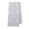 Lambs & Ivy 5 Piece Gray/White Plush Infant/Newborn Baby Gift Bag w/ Swaddle - 4 of 4