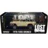1970 Ford Bronco Gold Metallic with Brown Hood and Top  "Lost" (2004-2010) TV Series 1/24 Die Cast Model Car by Greenlight - 3 of 3