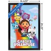 Trends International Gabby's Dollhouse - Key Art Framed Wall Poster Prints - 3 of 4