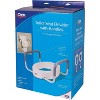 Carex Toilet Seat Elevator with Arms - Elongated - 2 of 3