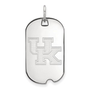 Black Bow Jewelry 14k White Gold Kentucky Wildcats NCAA Pendant - 1 of 3