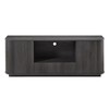 64 Inch Modern TV Stand, Wooden Entertainment Center with Storage, TV Console Table, Sideboard Buffet Cabinet for Living Room, Black Open Storage - 4 of 4