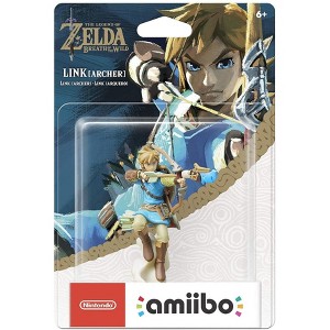 Amiibo Link (Archer) - The Legend of Zelda: Breath of the Wild Collection - Compatible with Nintendo Switch, Wii U, 3DS - 1 of 3