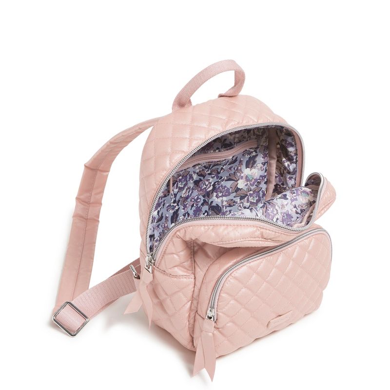 Vera Bradley Women's Pearlized Nylon Mini Backpack, 3 of 4