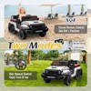Ride On Truck Car, 24V Kids' Electric Vehicles W/Parents Control, Twin 35W Motors 3.5MPH Max Speed, USB Music Player, 6 Wheels Gift for Boy & Girl - 2 of 4