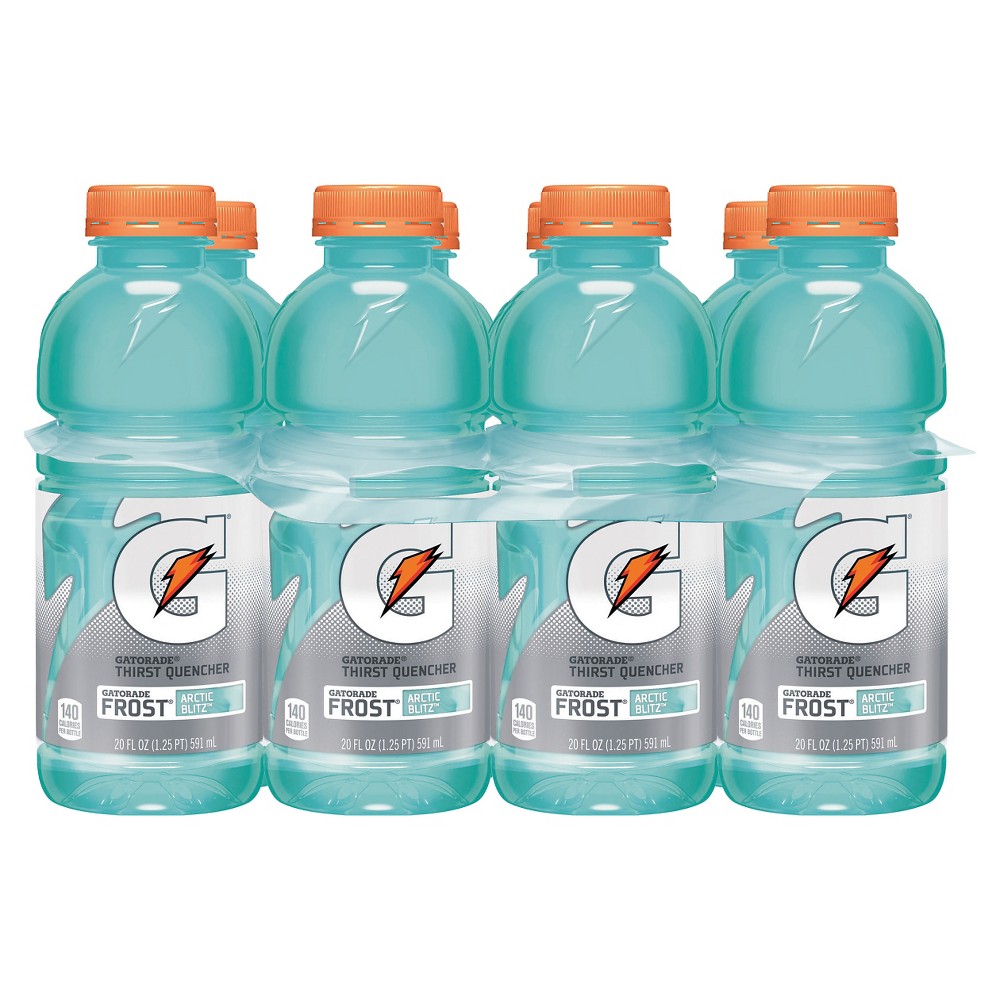 UPC 052000010275 (8 Bottles) Gatorade Frost Thirst Quencher Sports