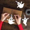 Big Dot of Happiness Spooky Ghost - Halloween Party Decorations - Tree Ornaments - Set of 12 - 3 of 4