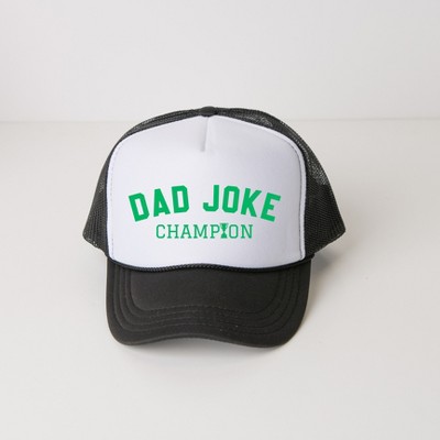 Simply Sage Market Dad Joke Champion Adult Foam Trucker Hat