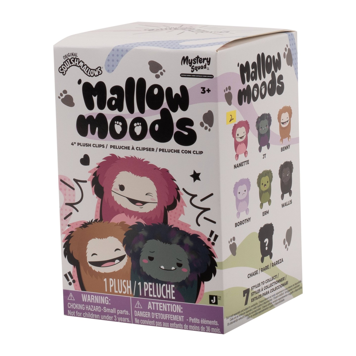 Детская мягкая игрушка Squishmallows Little Plush Mallow Moods Mystery Boxes — фото 4