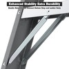Gulches Fiberglass Step Ladder 6-Step 250lbs Gray - 4 of 4