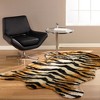 Walk on Me Faux Fur Super Soft Tiger Rug Tufted With Non-slip Backing Area Rug - 2 of 4