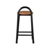 Meridian Furniture,Calvin Cognac Vegan Leather Stool - 2 of 4