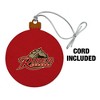 Rider University Primary Logo Wood Christmas Tree Holiday Ornament - 2 of 4