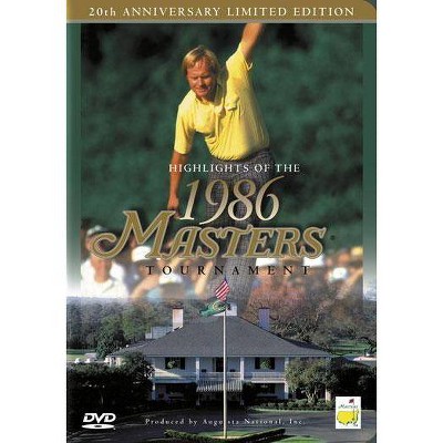 Highlights of the 1986 Masters Tournament (DVD)(2006)