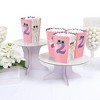 Big Dot of Happiness Two Cool - Girl - Pastel 2nd Birthday Party Favor Popcorn Treat Boxes - Set of 12 - 3 of 4