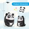 Infans 2PCS Kids Carry On Luggage Set 16" Panda Rolling Suitcase w/ 12" Backpack Travel - 2 of 4
