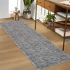 Machine Washable Area Rug With Non-Slip Backing Stain Resistant Easy Cleaning Indoor Carpet For Living Room Bed Dining Room Playroom Office - 4 of 4