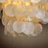 ALOADECOR 3-Light 13" Indoor Capiz Shell Flush Mount Coastal decor Ceiling Lights - 4 of 4