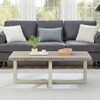 Roundhill Furniture Luno 3-Piece Coffee Table Set, Coffee Table and Two End Tables - 4 of 4