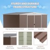 Large Outdoor Storage Shed 8x7 Ft Heavy Duty Metal Shed with Lockable Doors, Weather Resistant & Easy to Assemble for Garden Backyard - 3 of 4