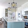 Crystorama Lighting Sylvan 4 - Light Chandelier in  Black Forged - 2 of 2
