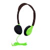 HamiltonBuhl® Sack-O-Phones, 10 Personal Headphones in a Carry Bag, Green - 2 of 3