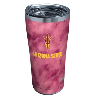 NCAA Arizona State Sun Devils 20oz Tie Dye Stainless Steel Tumbler