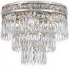 Crystorama Lighting Mercer 3 - Light Flush Mount in  Olde Silver - 2 of 4