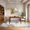 Indoor Modern Abstract Non Slip Area Rugs, Washable Low Pile Contemporary Floor Carpet for Home Office - 4 of 4