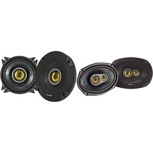 Kicker 46CSC6934 CS-Series CSC693 6x9-Inch (160x230mm) 3-Way Speakers  w/ 46CSC44 4" Coaxial Bundle - 1 of 4