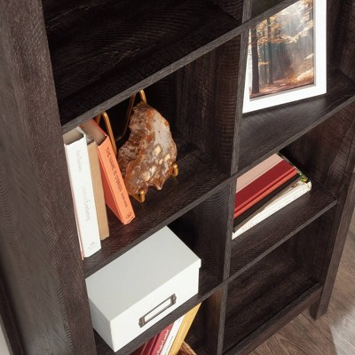 Blade Walnut Tall 9-Cube Storage Bookcase