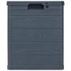 vidaXL Storage Box Anthracite Plastic (with wood effect) Compact - 3 of 4