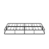 Queen Albany Metal Platform Bed Frame Black - Inspire Q: No Headboard, Sturdy Support - 4 of 4