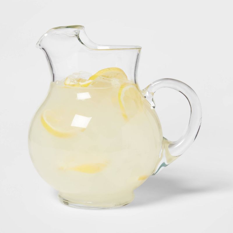 90.6 fl oz Glass Round Pitcher with Handle - Threshold&#8482;, 4 of 7