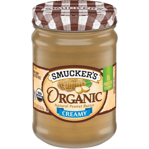 Great Value Creamy Peanut Butter, 18 oz Jar