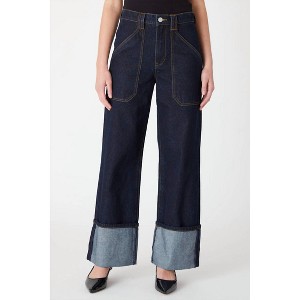Women's Deep Down Wide Leg Jeans - BLANKNYC - 1 of 4