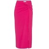 Women's Convertible Cover up Beach Dress - LASCANA - Pink Solid 10 - 4 of 4