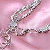 Anna-Kaci Women's Waist Chain with Crystal Bow Accents and Pearl Details Adjustable Fit - Silver - 4 of 4