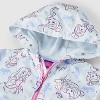 Toddler Girls' Disney Princess Colorblock Windbreaker Jacket - Purple - 3 of 4