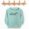 The Juniper Shop But First, Tacos Outline Toddler Hoodie - 2 of 4