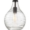 Quoizel Lighting Genie 1 - Light Semi-Flush Mount in  Brushed Nickel - 4 of 4