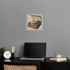 Notoriart Vintage Record Player Bar Cart Art For Men Framed - 2 of 4