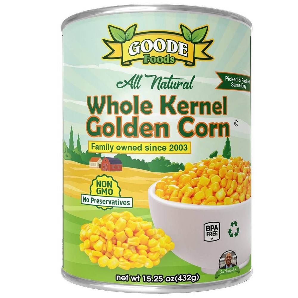 Goode Foods All Whole Kernel Corn - 15.25oz