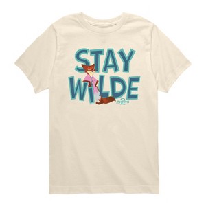 Boys' - Zootopia - Nick The Fox Stay Wilde Short Sleeve Graphic T-Shirt - 1 of 4
