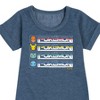- Pokémon - Starter Pokémon Logo Graphic Short Sleeve Fleece Dress - 2 of 4