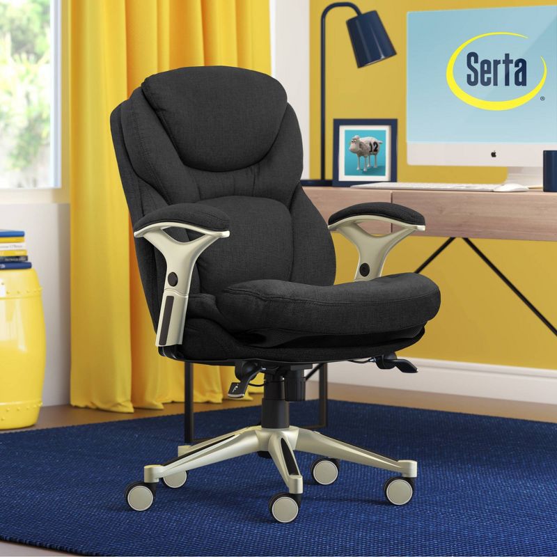 Works Executive Office Chair with Back In Motion Technology - Serta, 4 of 19
