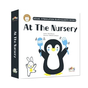 At the Nursery - (Black & White Books) by  S&s Alliance (Board Book) - 1 of 1