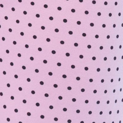 pink with black dots