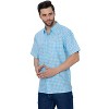 HAPPY BAY Mens Button Down Short Sleeve Holiday Casual Shirts - 4 of 4