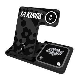 NHL Western Conference Teams Monocolor Tilt 15-Watt 3 in 1 Charging Station - 1 of 4